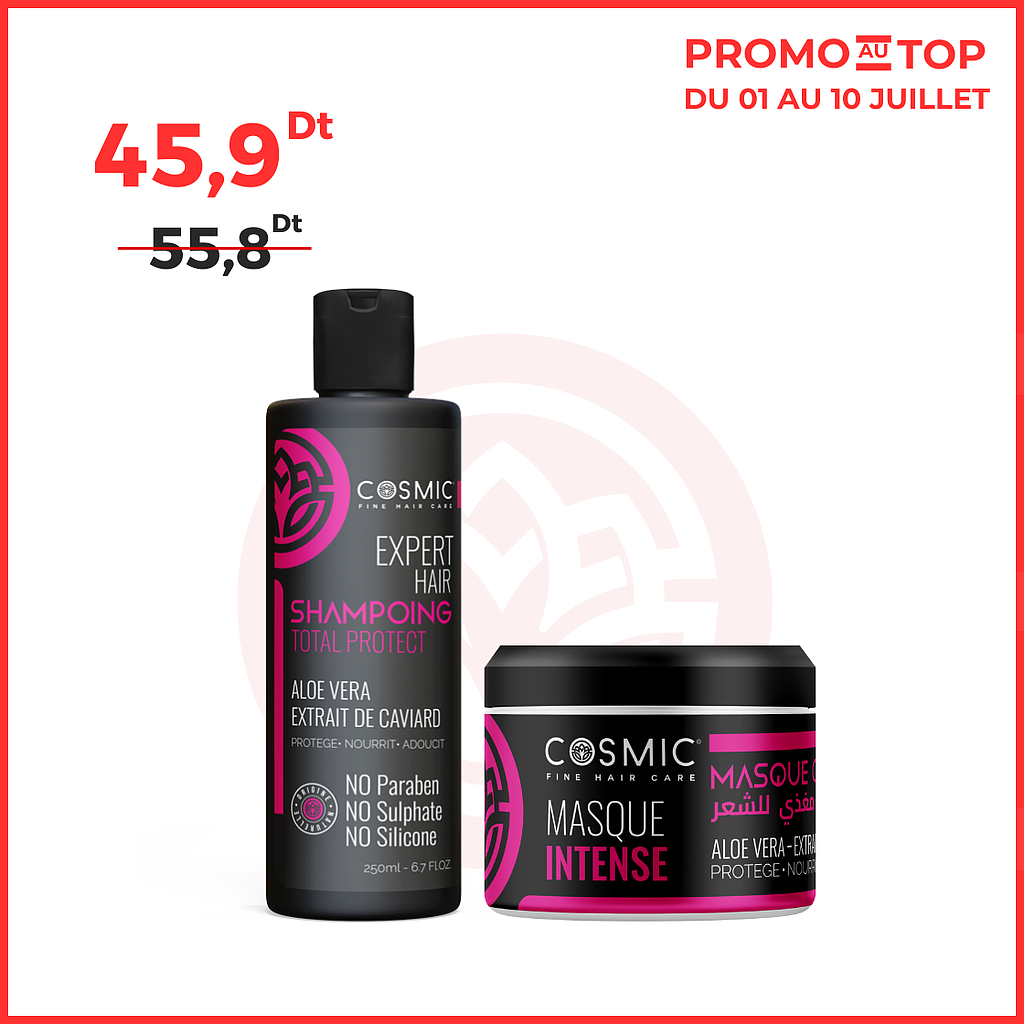 PACK ShampoingTotal Protect+ Masque total protect (PROMO)